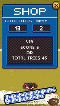 Captura de Tela do Jogo Rugby Hero 2020