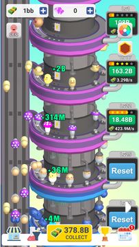 Idle Light Bulb Game Screenshot