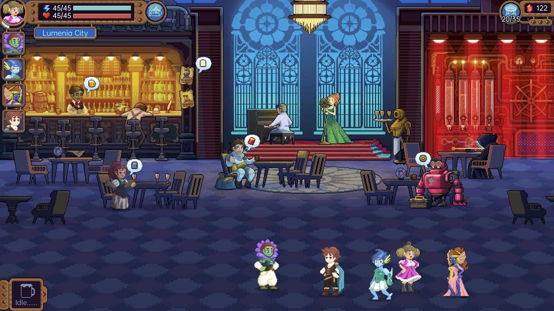 Cuplikan Layar Game Deep Blue Fantasy
