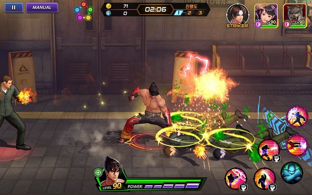 Screenshot of The King of Fighters AllStar