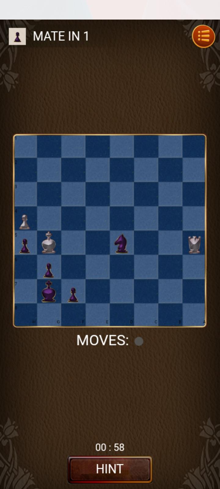 Скриншот игры Chess Puzzles - Chess Game