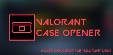 Banner of Valorant Case Simulator 