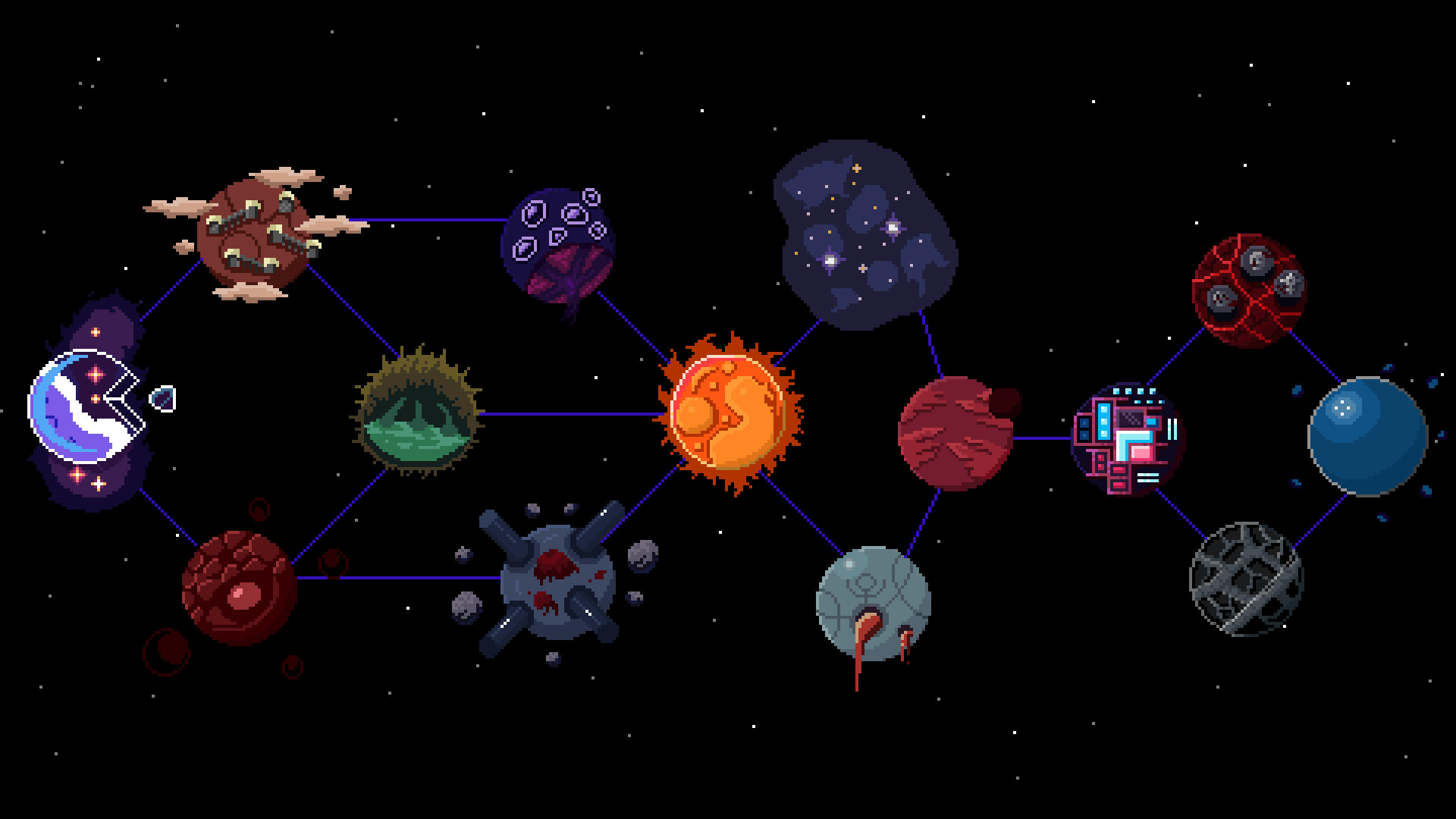 Crystal Comet screenshot game