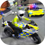 Police Car Driving Motorbike