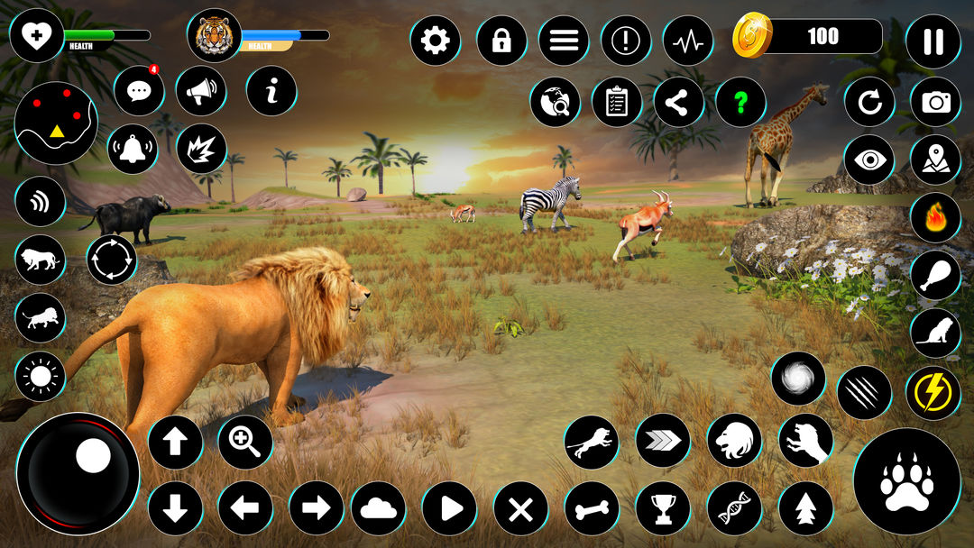 Screenshot of Lion Games Animal Simulator 3D