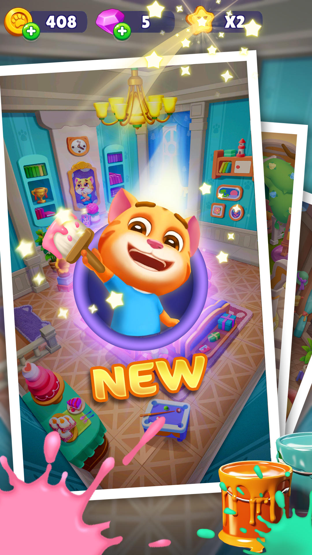 Screenshot 2 of Running Pet: Dec Rooms 