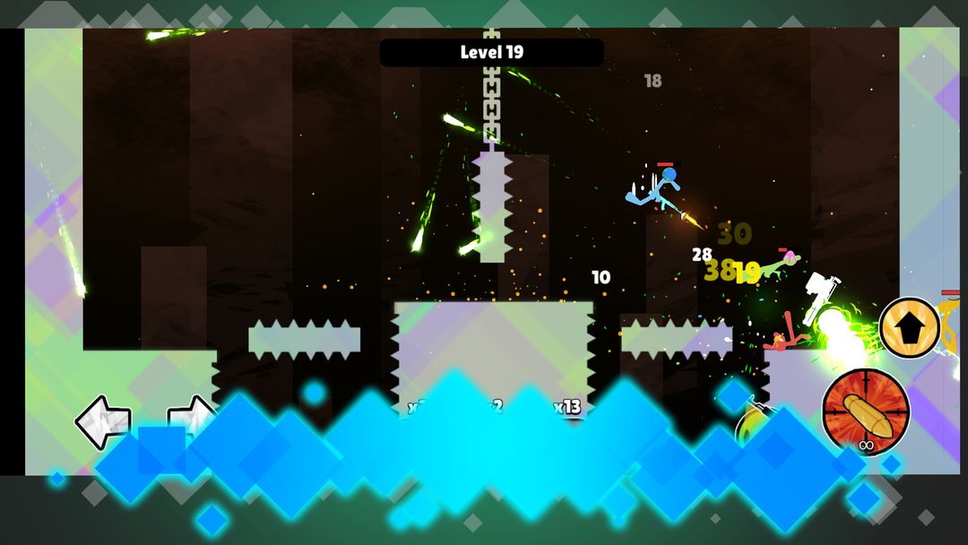 Stickman Battle Fight Round screenshot game