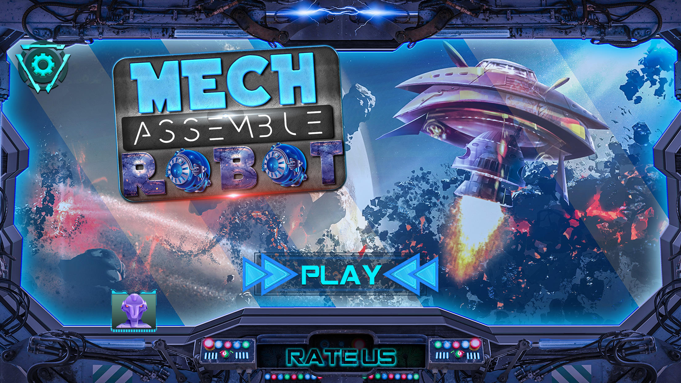 Screenshot of War Robots Space Battle Games
