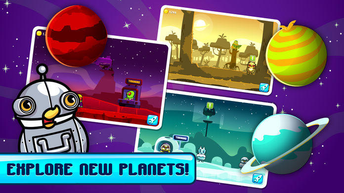 Duck Life: Space Game Screenshot