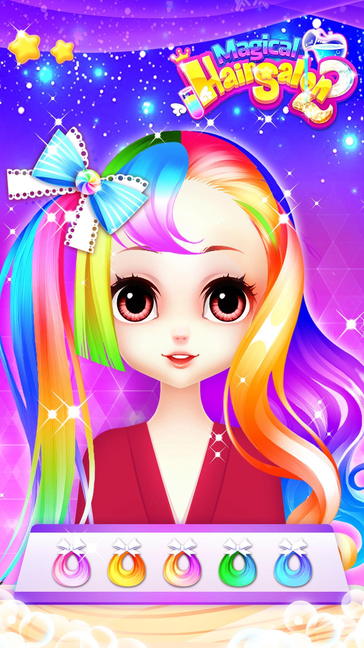 Fashion Hair Salon Games Game Screenshot