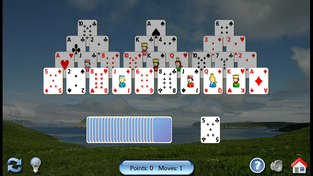 Screenshot of All-in-One Solitaire