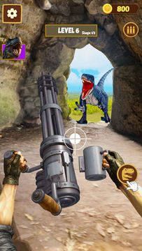 Cuplikan Layar Game Dinosaur Hunting King Sim Game
