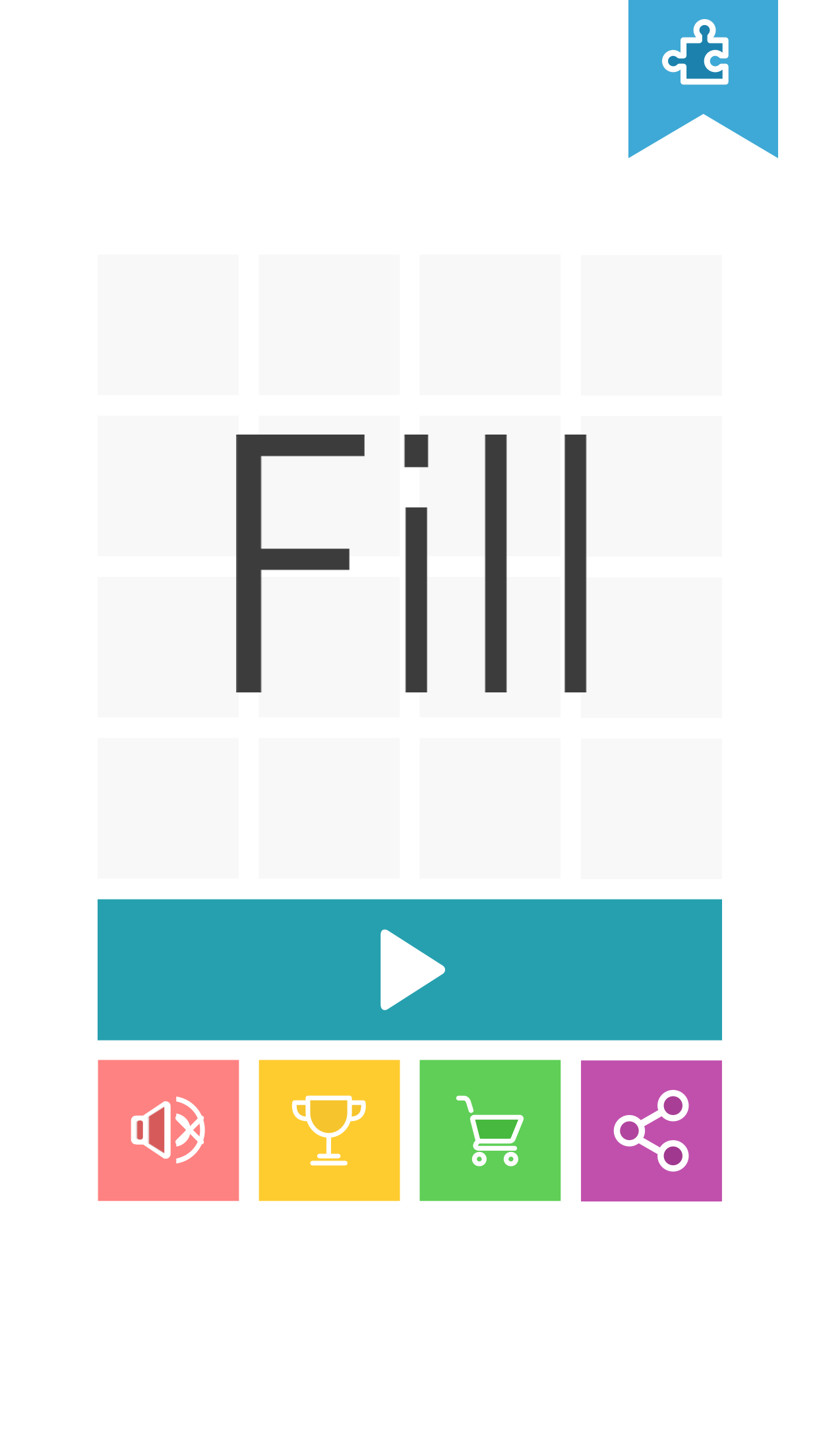 頭が良くなる 一筆書き パズルゲーム Fill ゲームのスクリーンショット