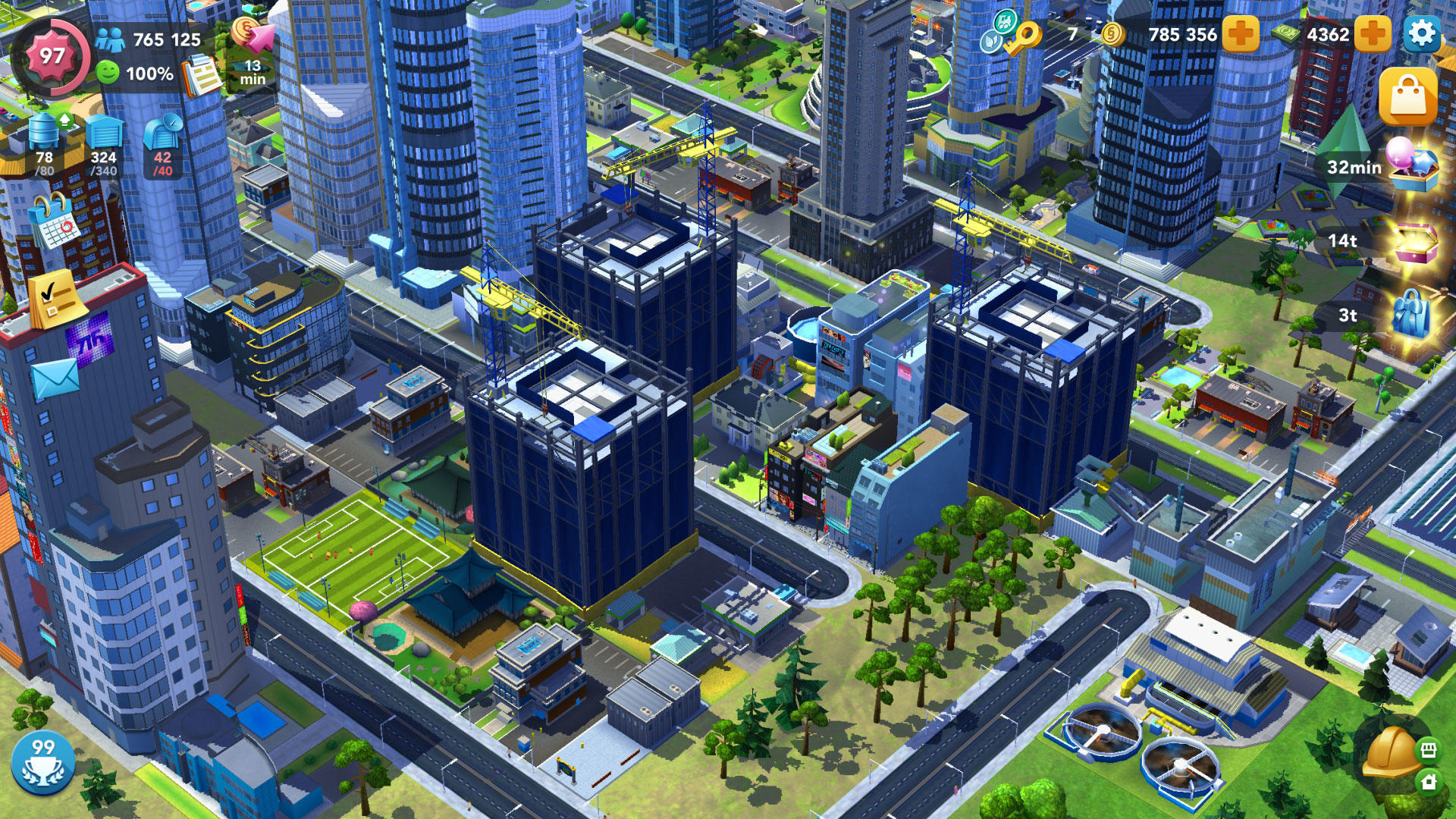 SimCity BuildIt Game Screenshot