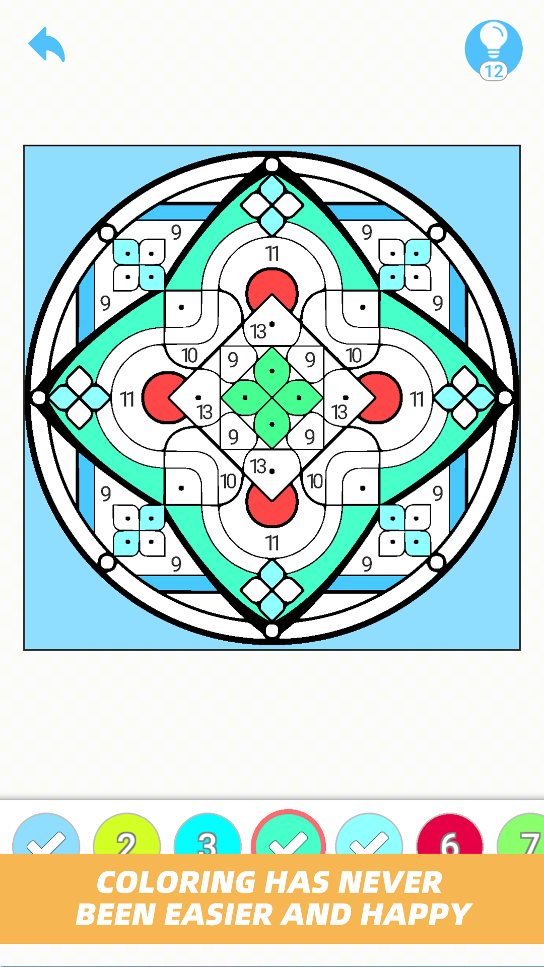 Coloring Puzzle Book - Free Casual Games Game Screenshot