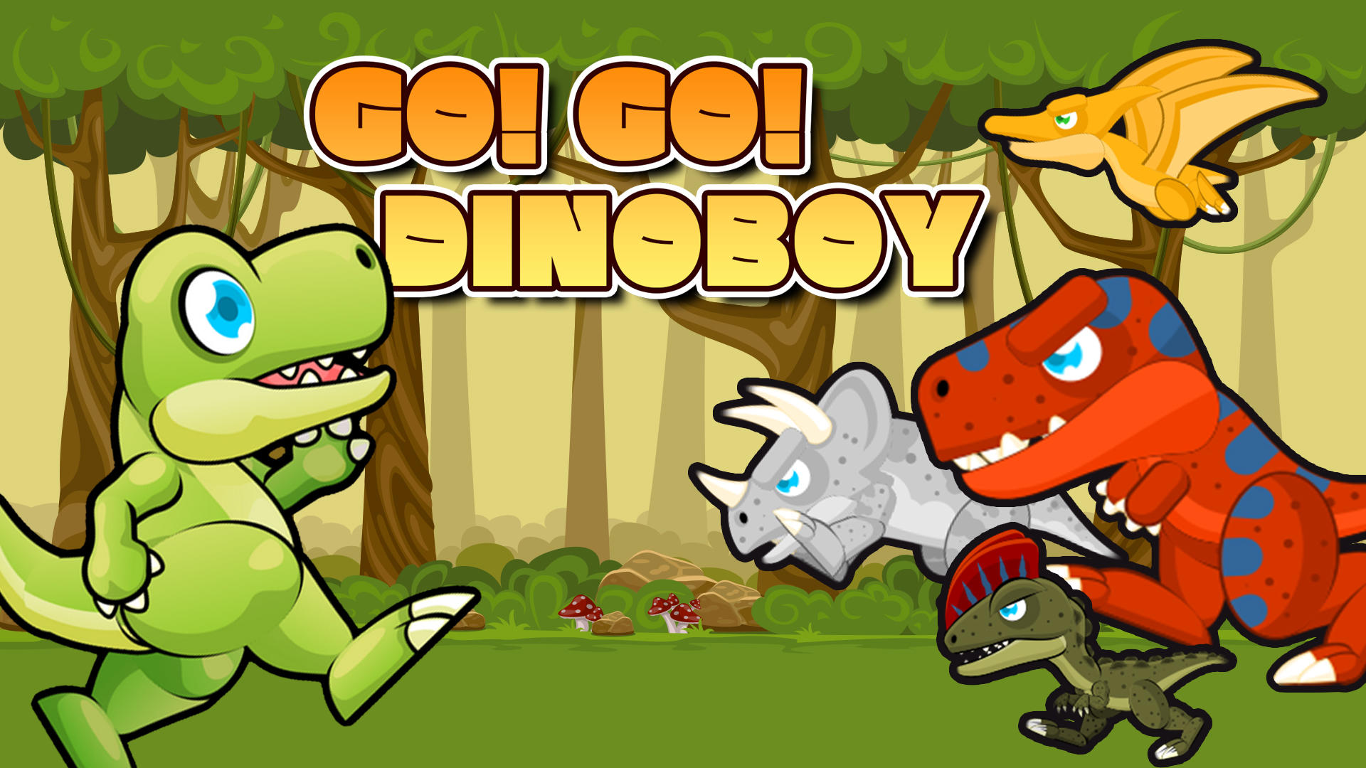 GO! GO! DINOBOY Game Screenshot