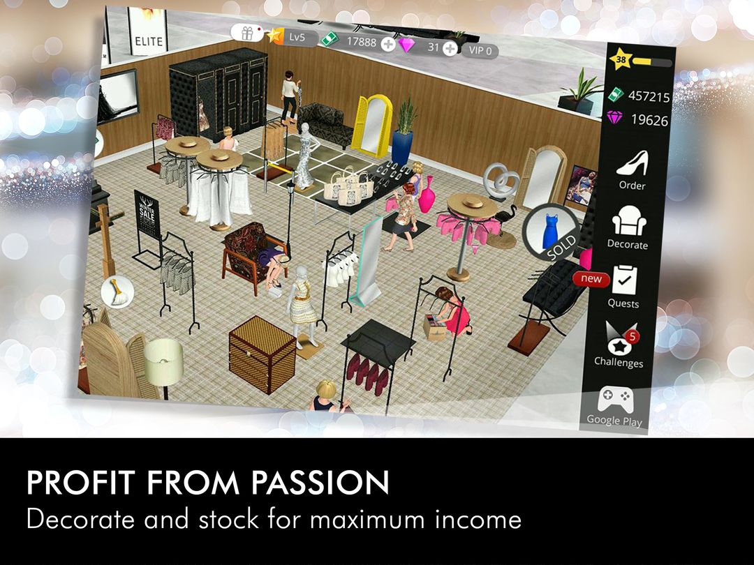 Fashion Empire - Dressup Sim screenshot game