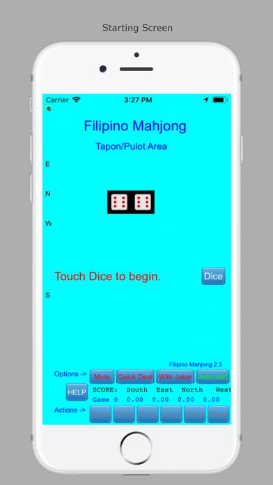 Filipino Mahjong 게임 스크린 샷