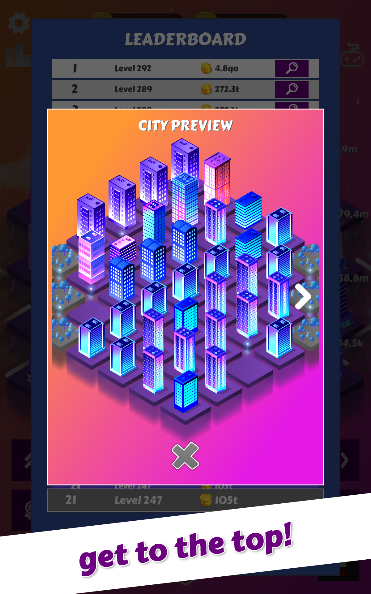 Merge City screenshot game