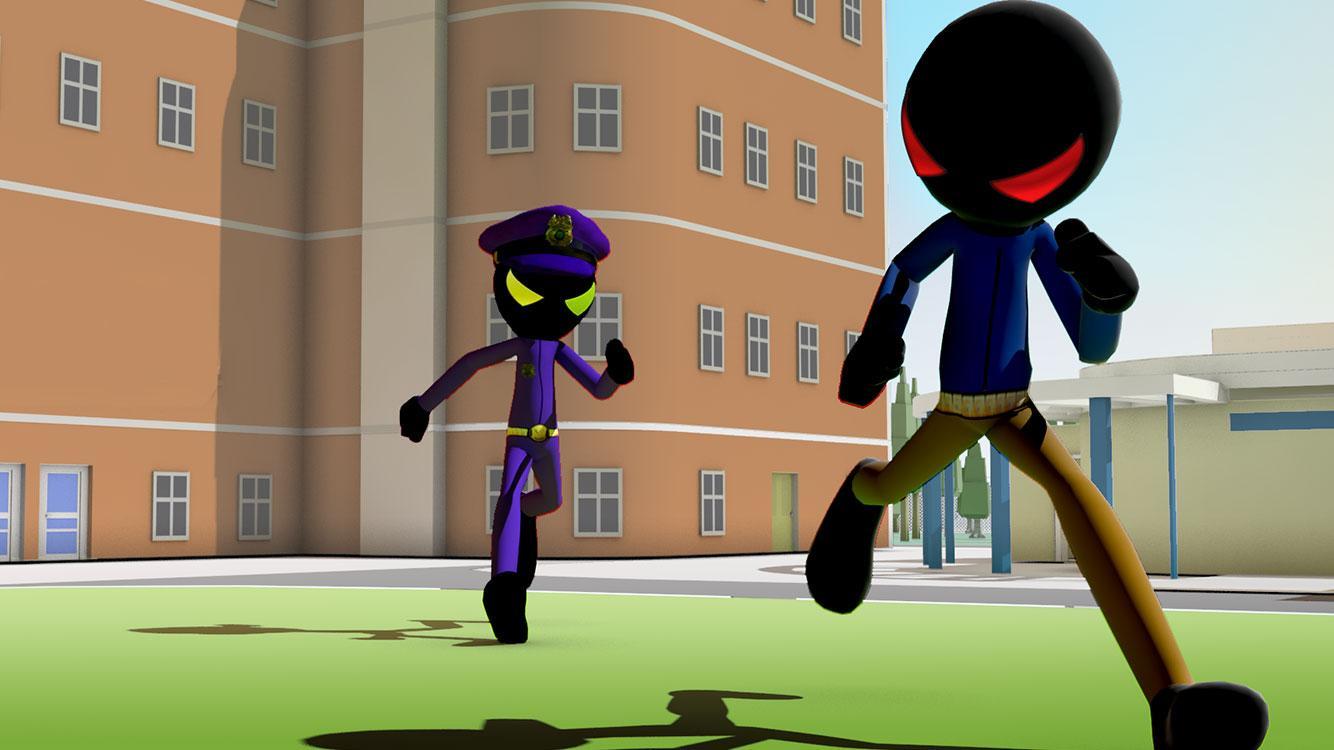 Stickman Dorm Exploration Esca Game Screenshot