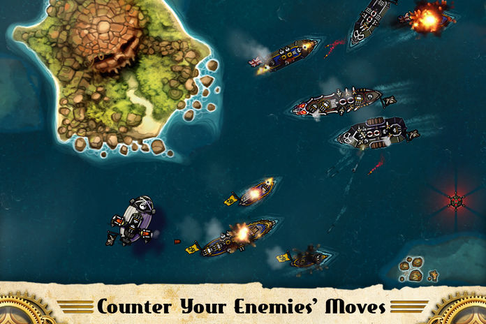 Crimson: Steam Pirates for iPhone ภาพหน้าจอเกม