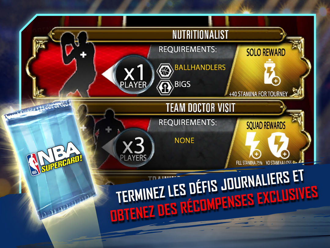 NBA SuperCard jeu de basket ภาพหน้าจอเกม
