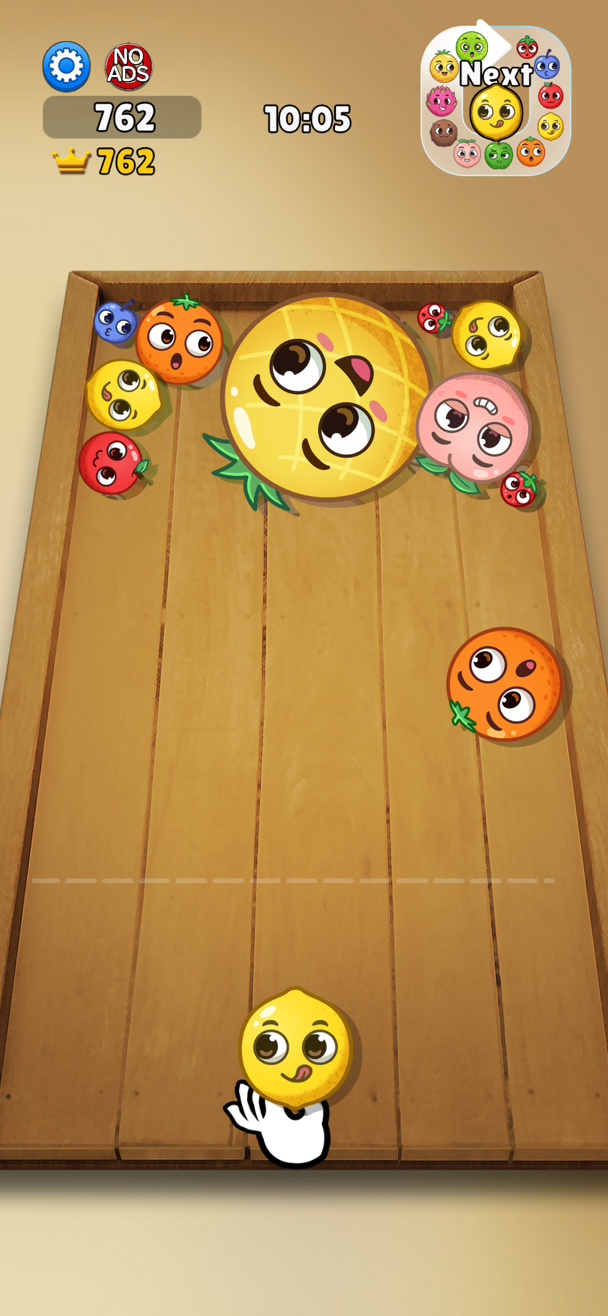 Fruit Merge: Melon Game Game Screenshot
