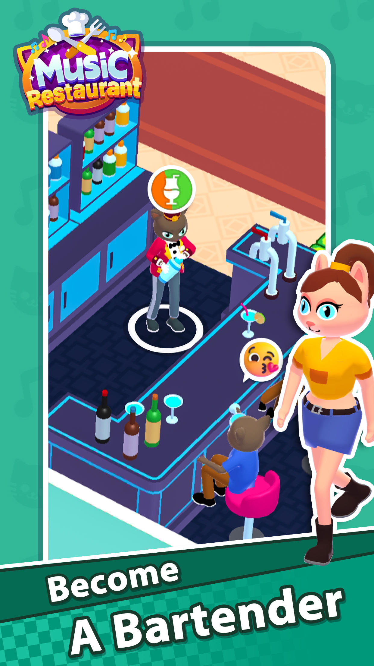 Madness Restaurant Idle Tycoon Game Screenshot