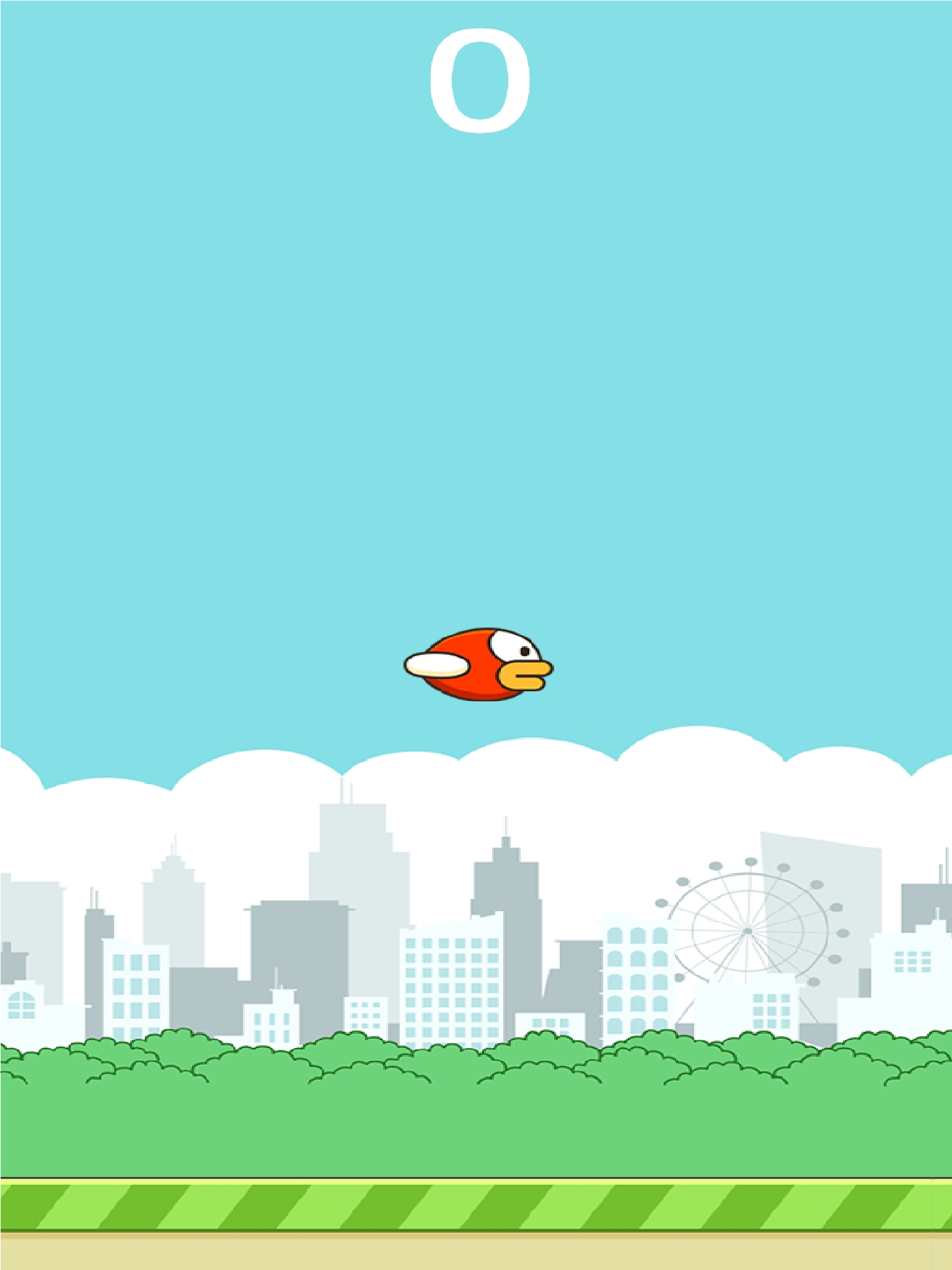 Captura de Tela do Jogo MJLappy Bird