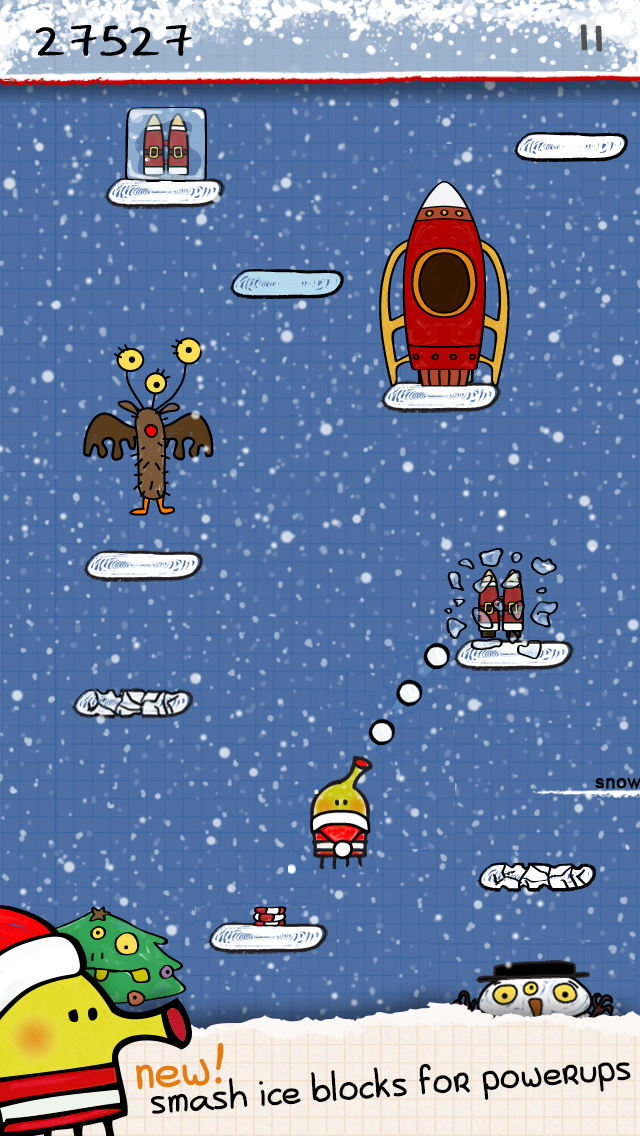 Doodle Jump Game Screenshot