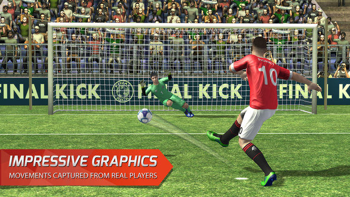 Screenshot 1 of Final Kick VR - 適用於 Google Cardboard 的虛擬現實免費足球遊戲 