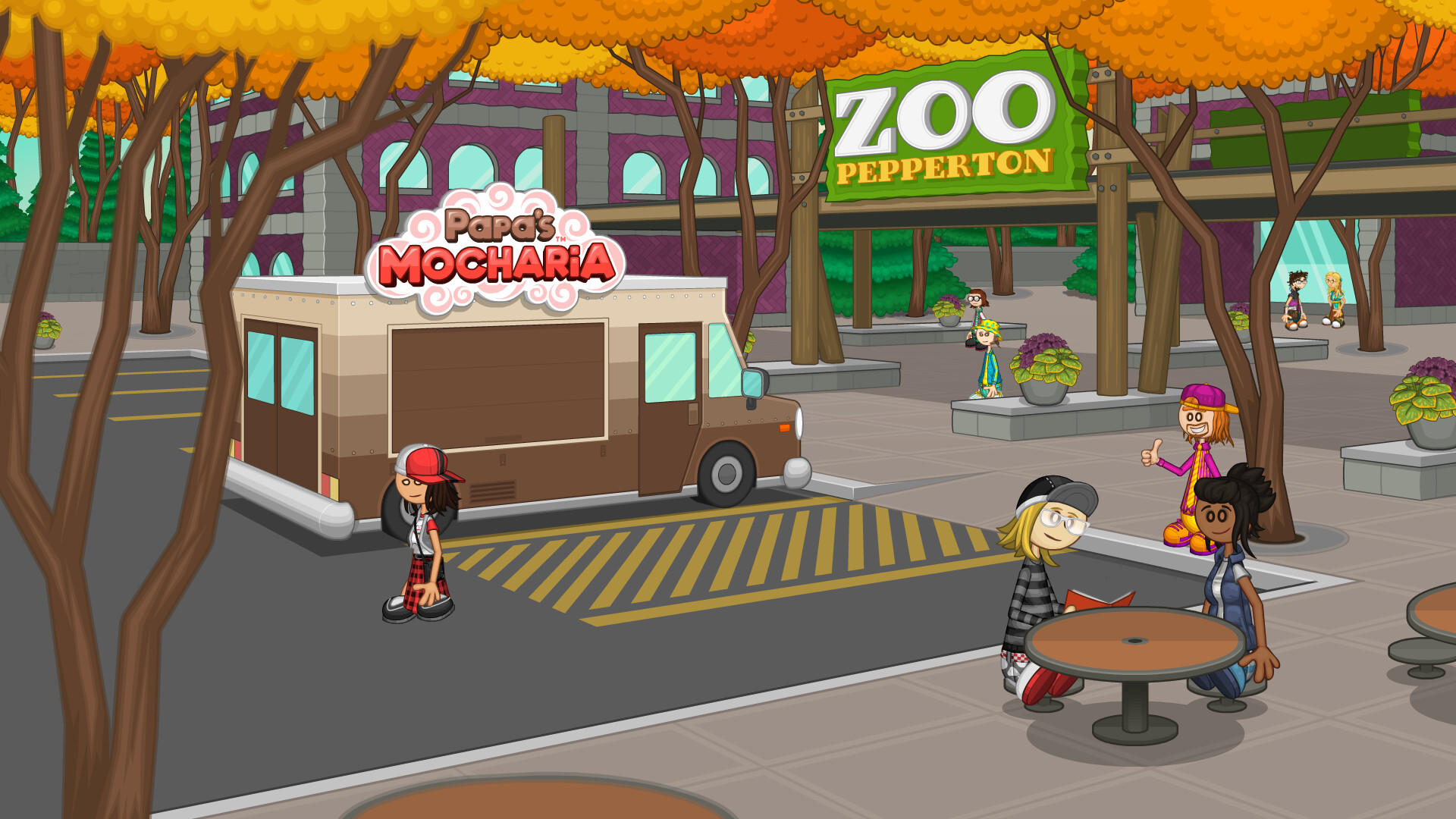 Papa's Mocharia Deluxe Game Screenshot