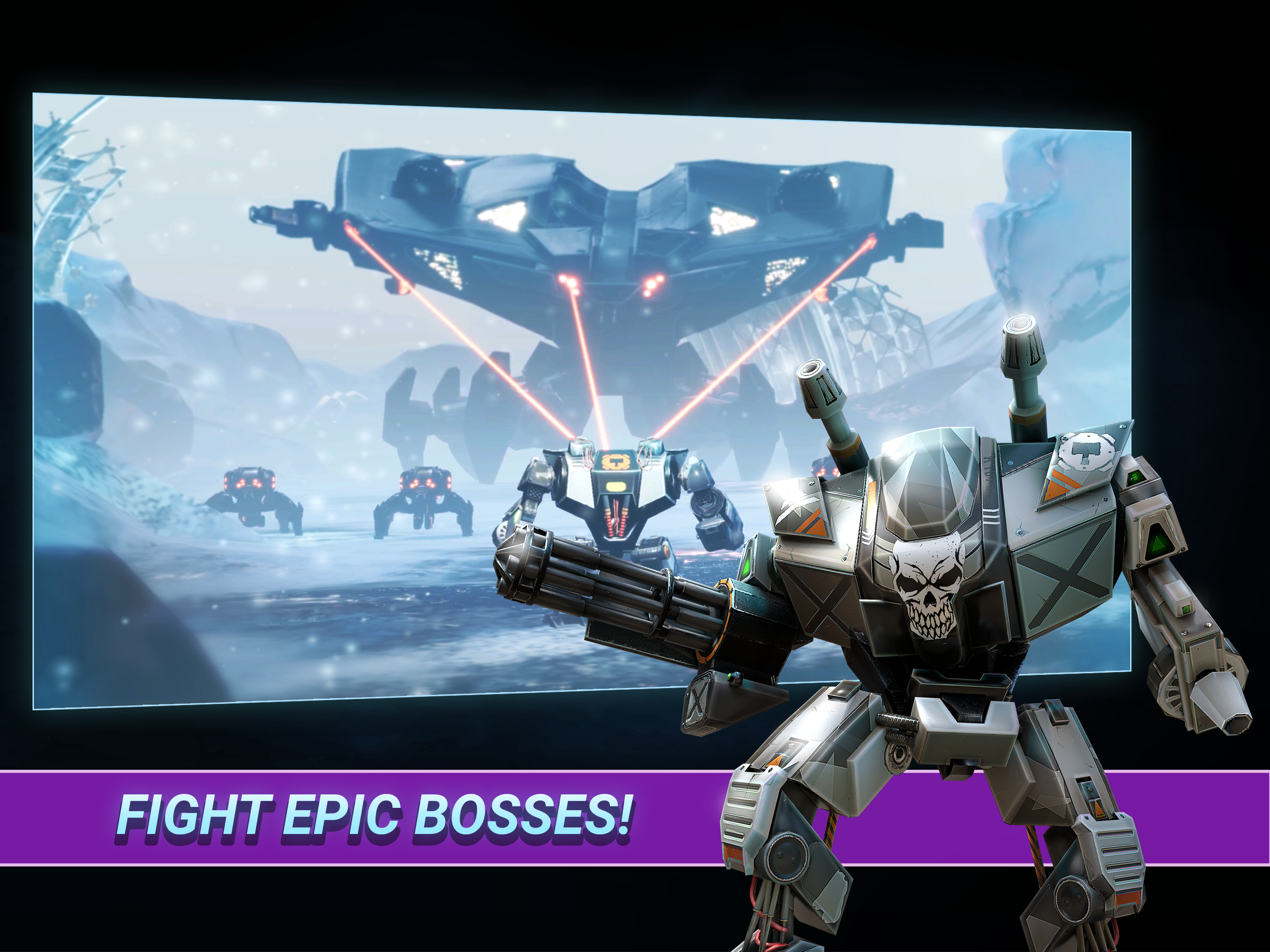 Скриншот игры Fusion Guards: AI Mech War