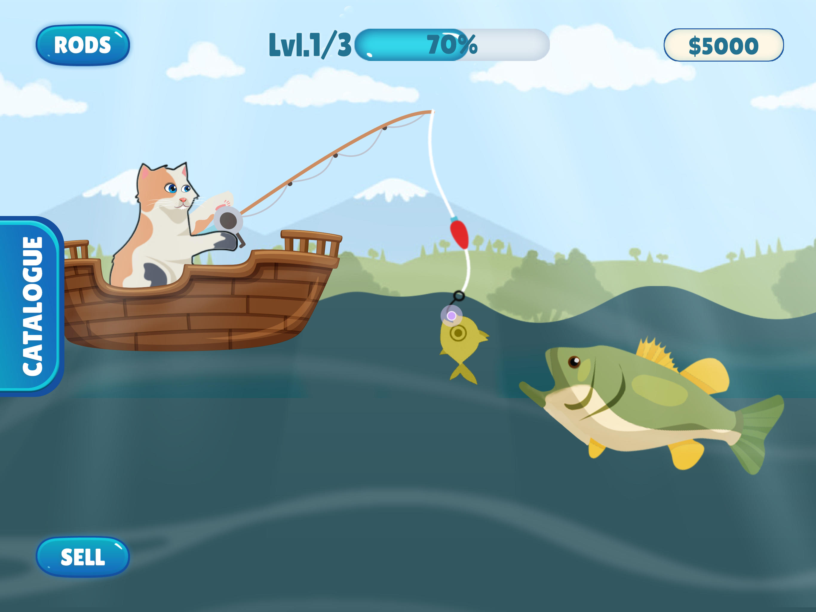 Fish Catching - Cat Fish Game android iOS-TapTap