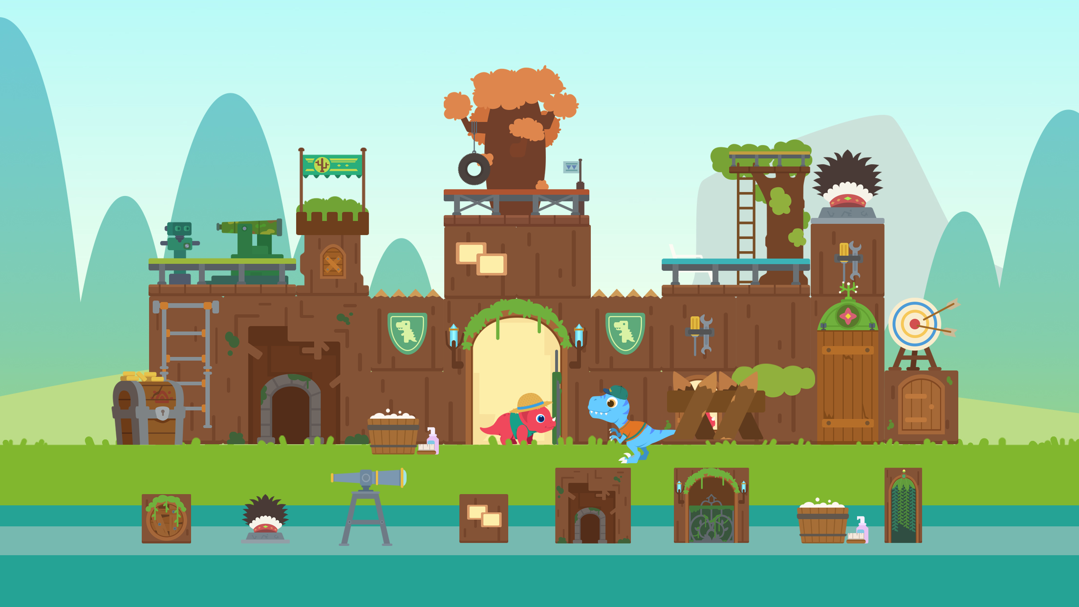 恐竜シティ - シティビルディングパズルゲームのキャプチャ