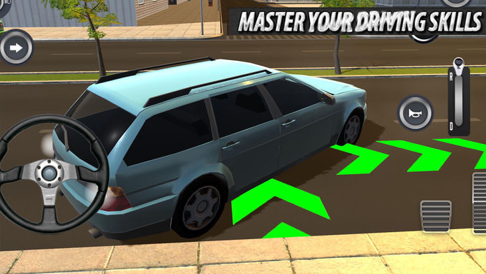 Screenshot of Real Driving City Sim