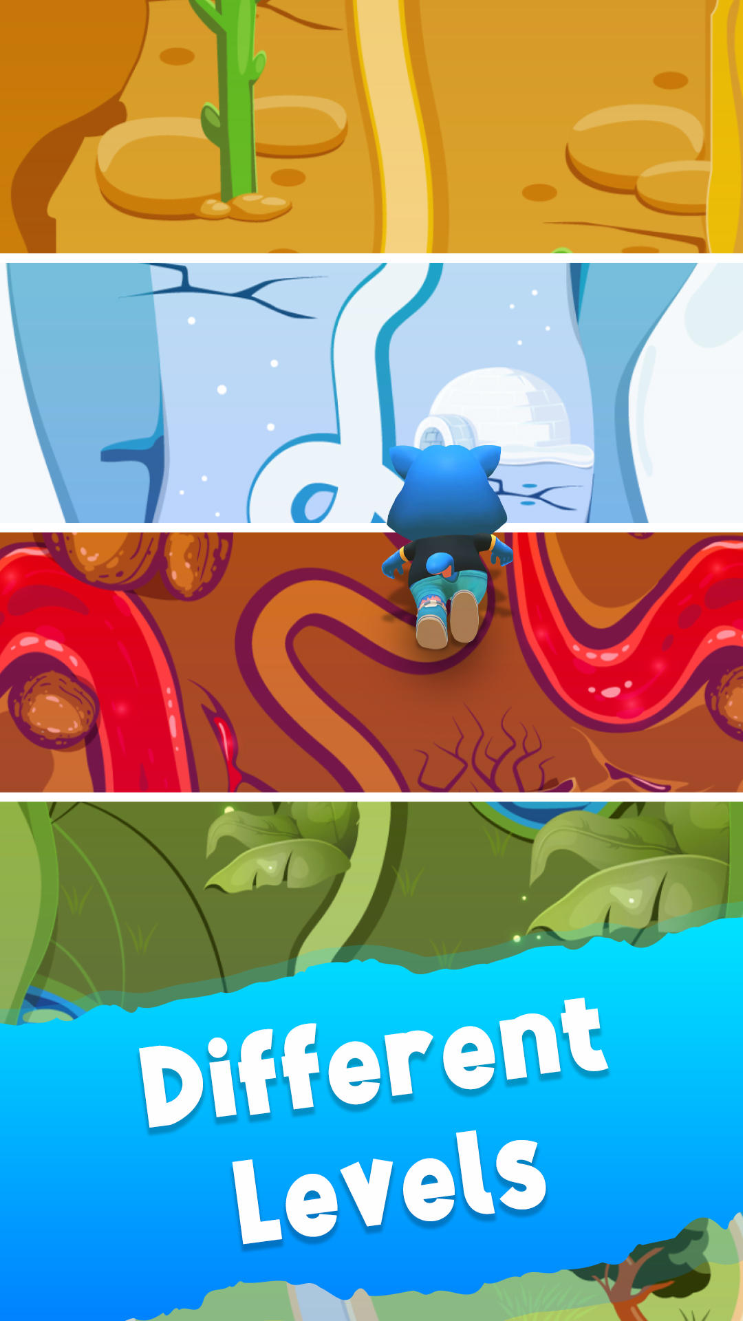 My Cat Runner - 달리기 게임 게임 스크린샷