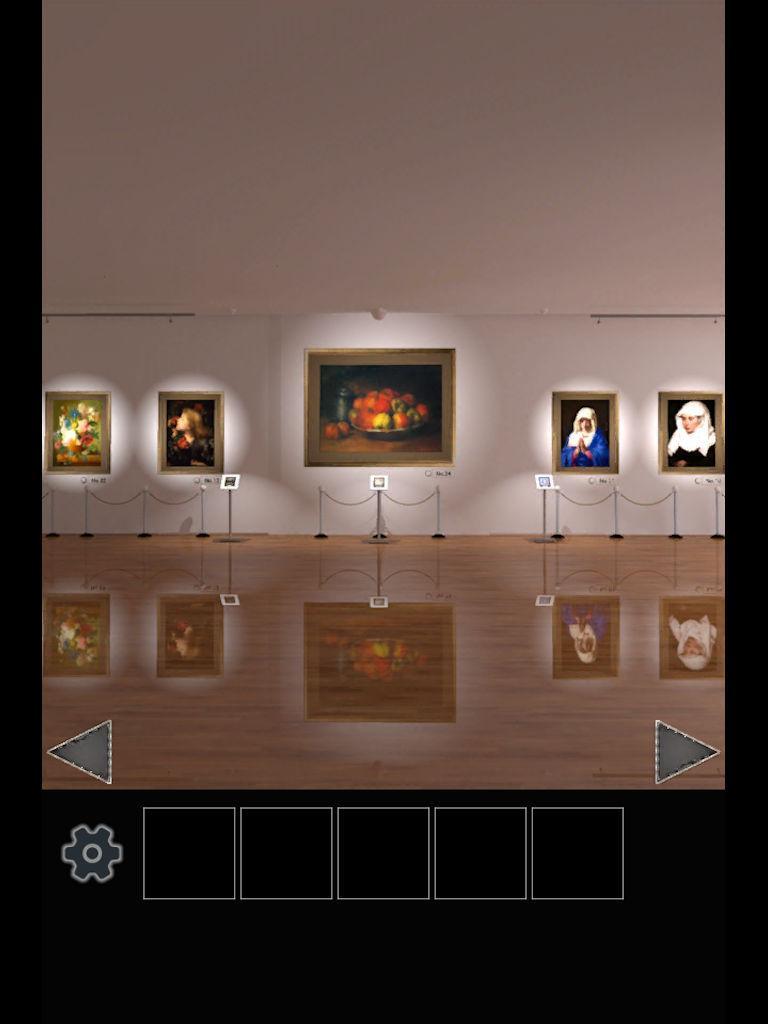 Escape from the Art Gallery. ภาพหน้าจอเกม