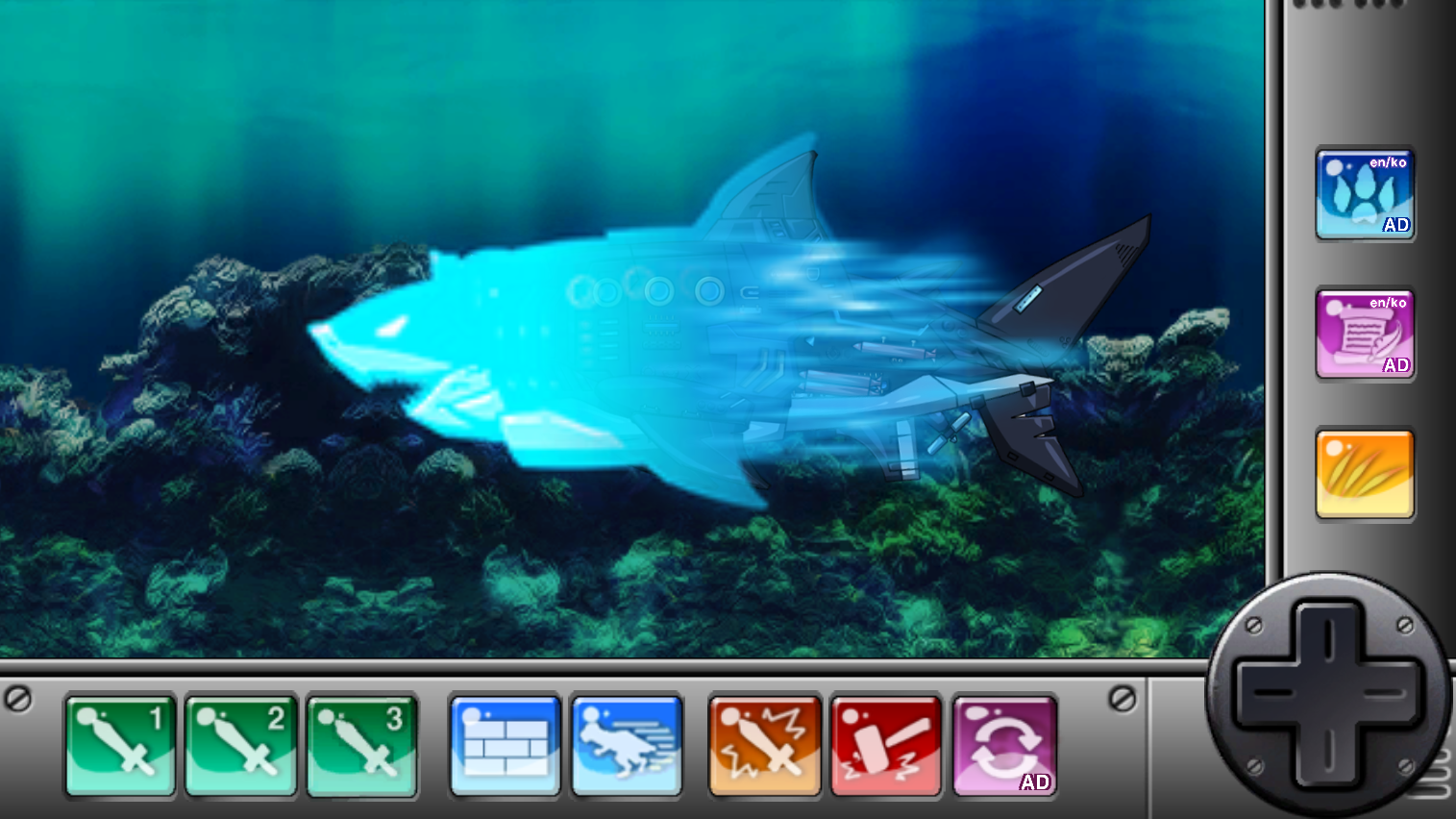 DinoRobot- Megalodon: Dinosaur Game Screenshot