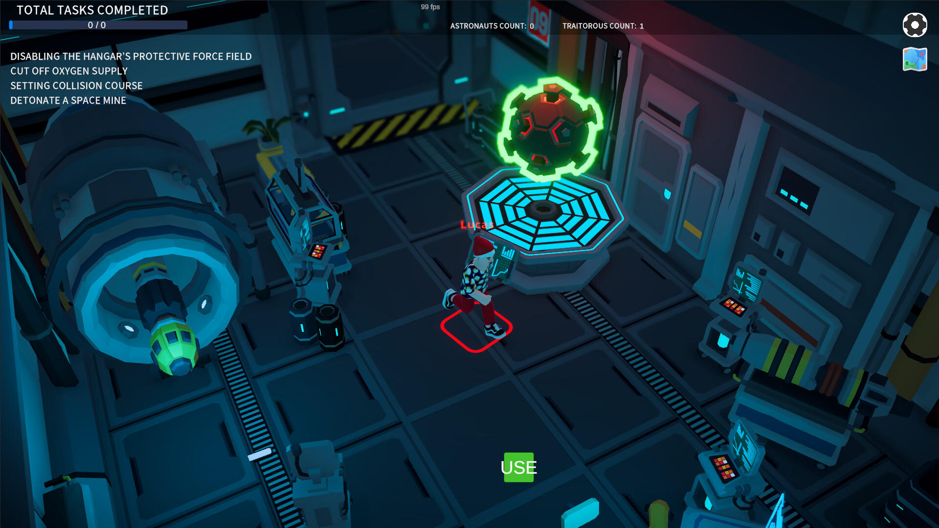 Traitorous Trek Game Screenshot