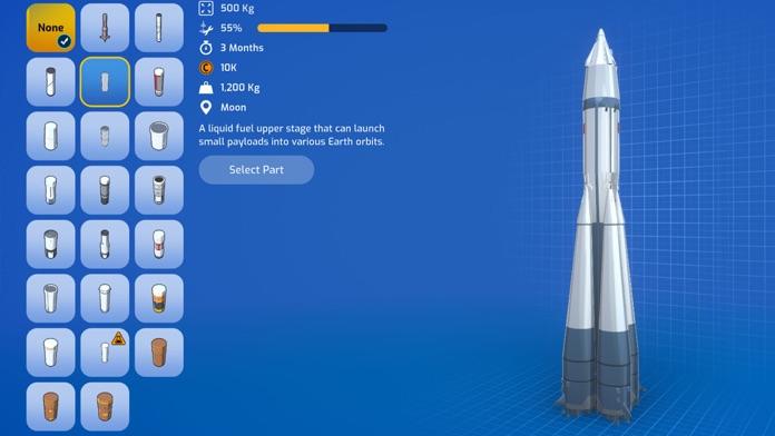 Spaceship Rocket Simulator Game Screenshot