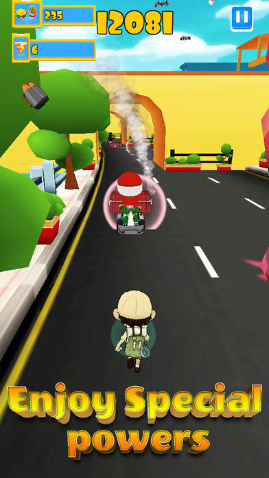 Captura de Tela do Jogo Robot Clash Run - Fun Endless Runner Arcade Game!