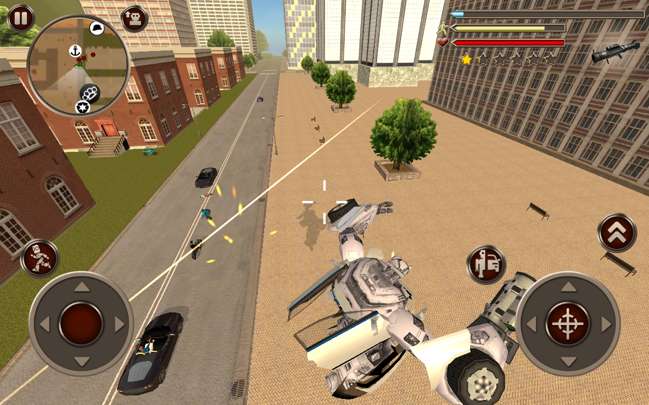 X Ray Robot 2 Game Screenshot