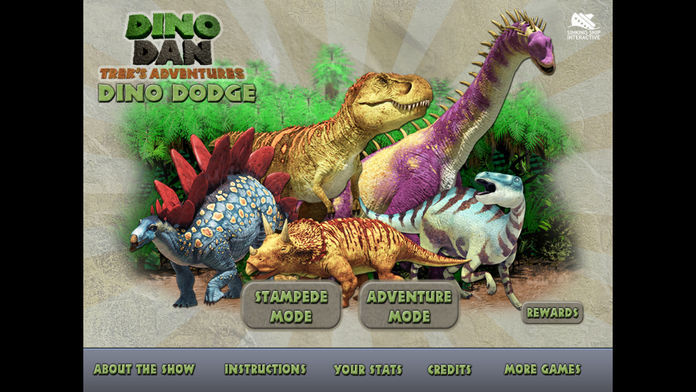 Screenshot of Dino Dan: Dino Dodge