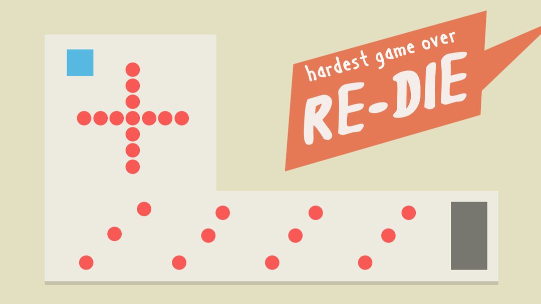 Screenshot of re-Die: the hardest game ever