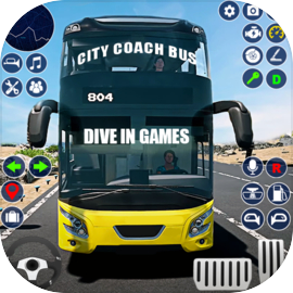 Jogo offline 3D de corrida de ônibus versão móvel andróide iOS apk