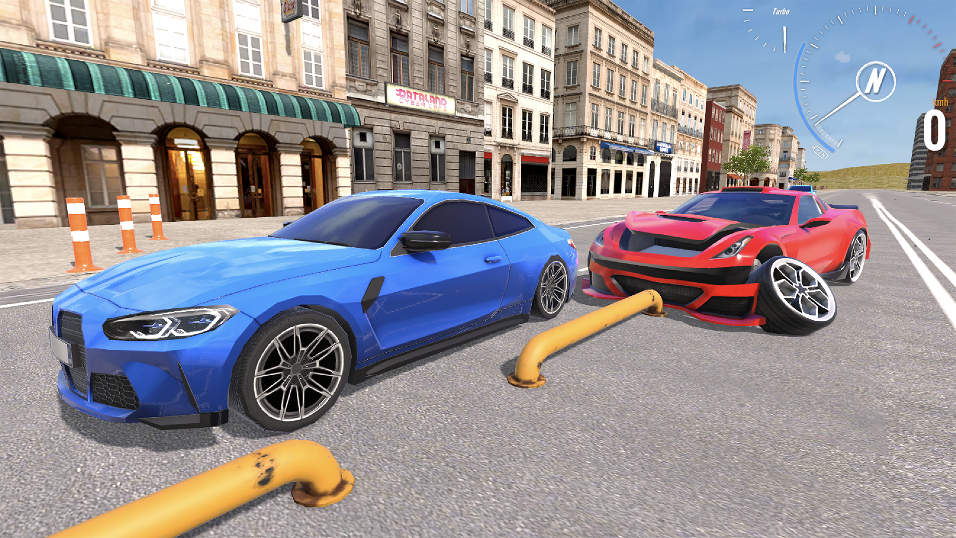 Cuplikan Layar Game Beam Drive: Mobile Car Game