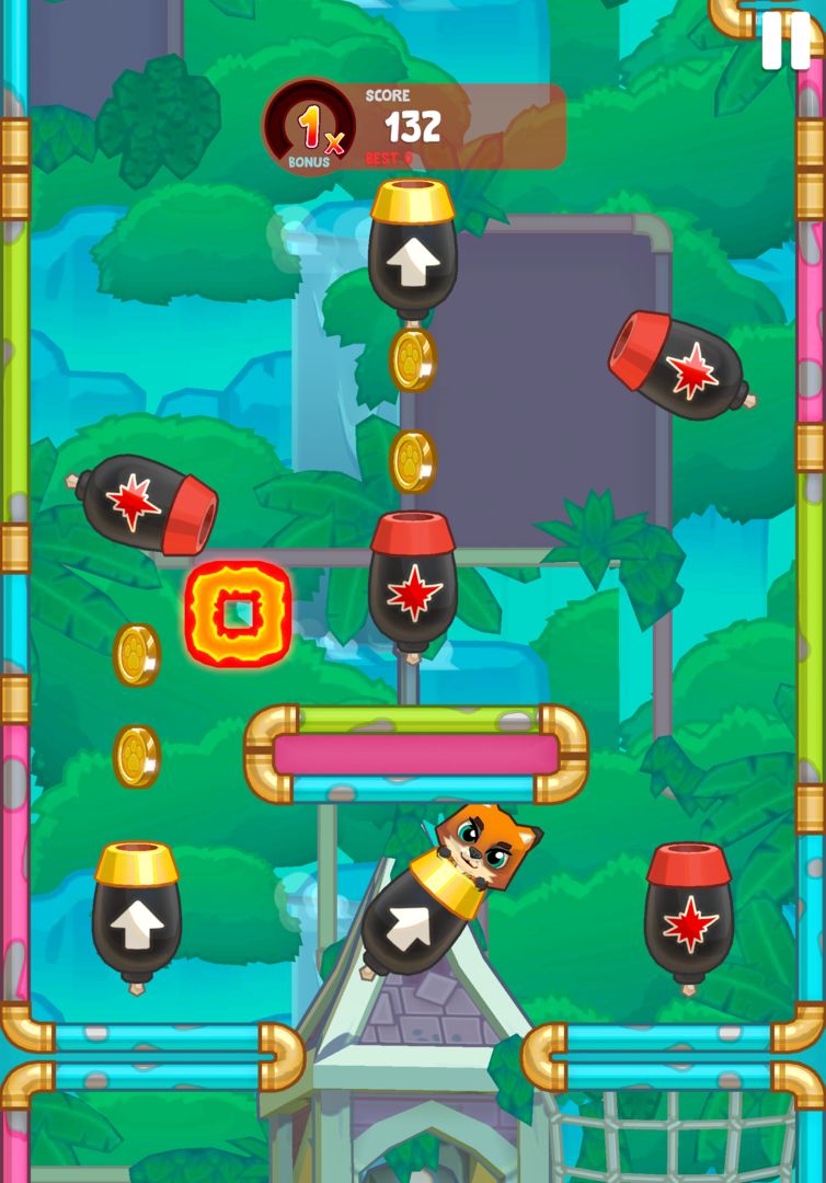 Screenshot of Jungle Blast