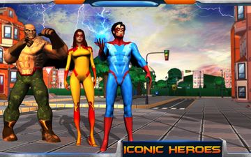 City Heroes 3D: Aliens War Game Screenshot