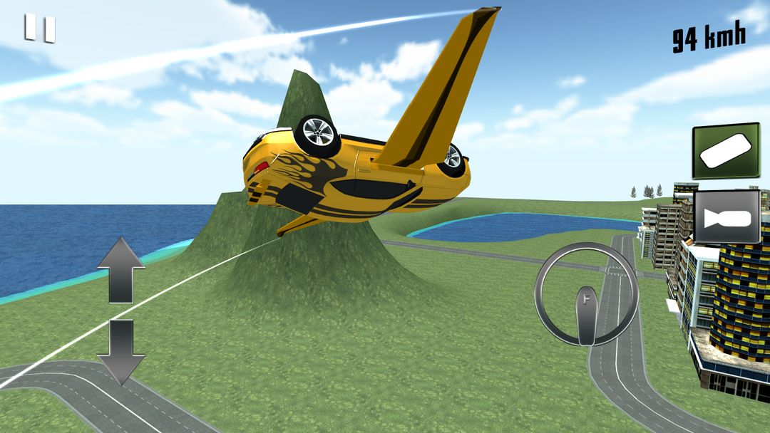 Flying Muscle Transformer Car ภาพหน้าจอเกม